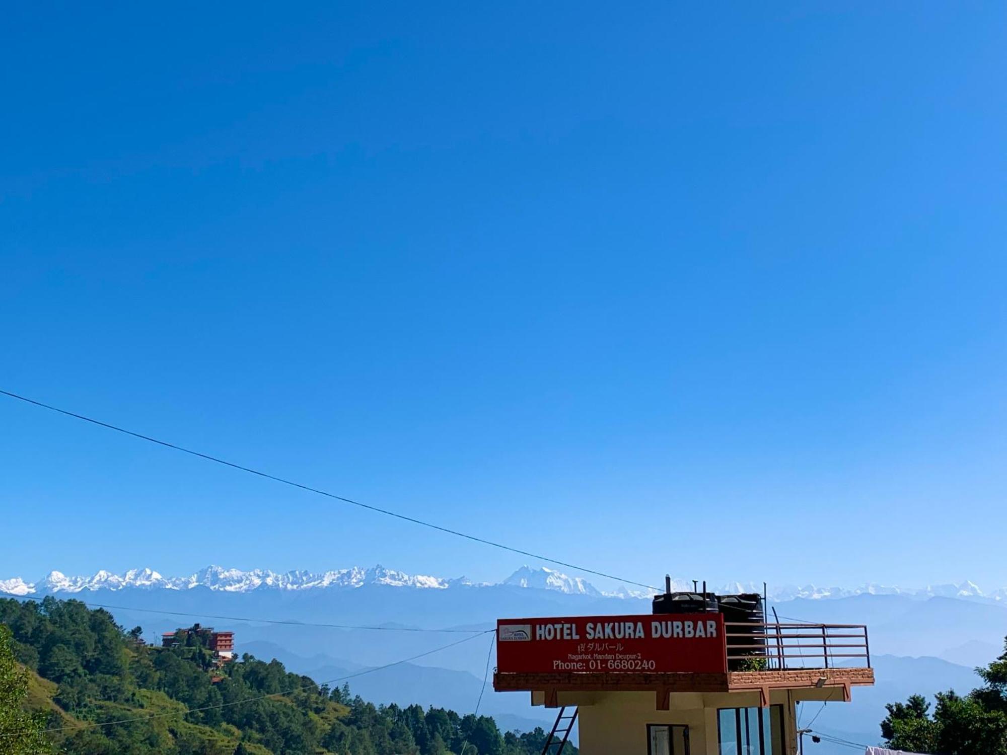 Hotel Sakura Durbar Nagarkot Dış mekan fotoğraf